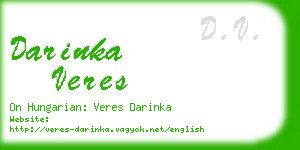 darinka veres business card